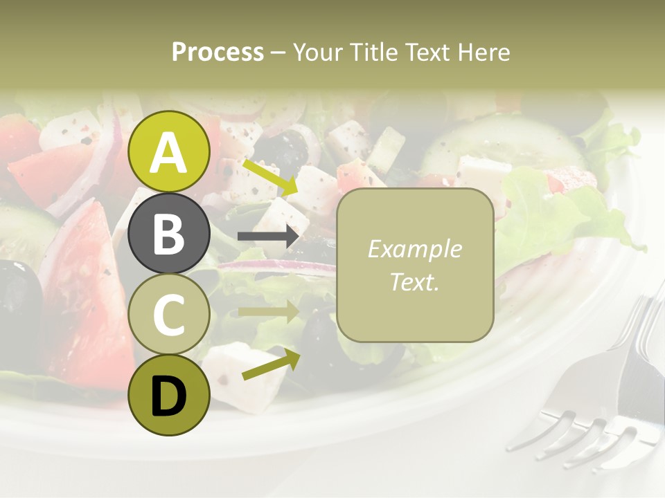 Lettuce Italian Low Fat PowerPoint Template