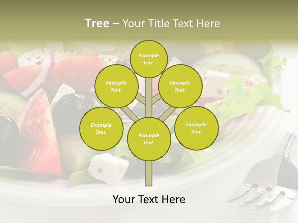 Lettuce Italian Low Fat PowerPoint Template