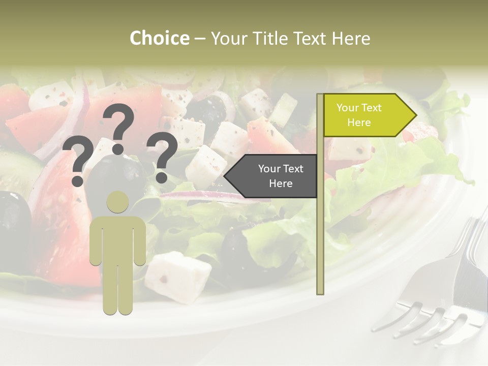 Lettuce Italian Low Fat PowerPoint Template