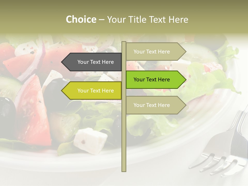Lettuce Italian Low Fat PowerPoint Template