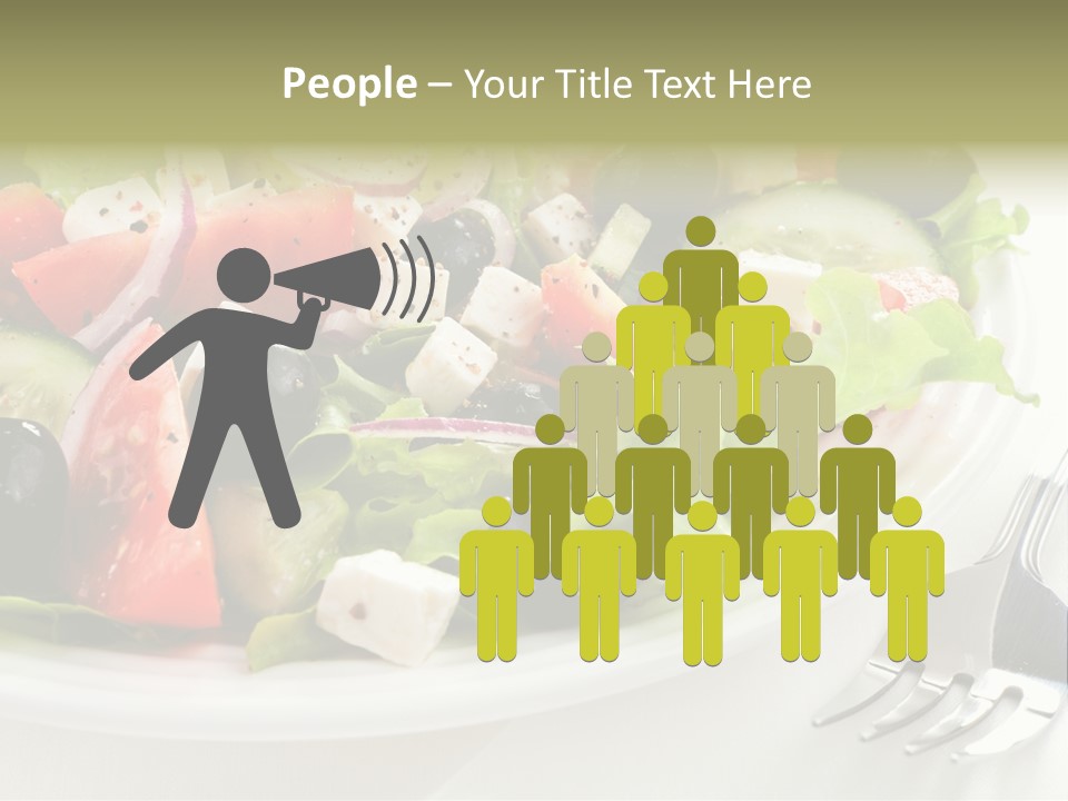 Lettuce Italian Low Fat PowerPoint Template