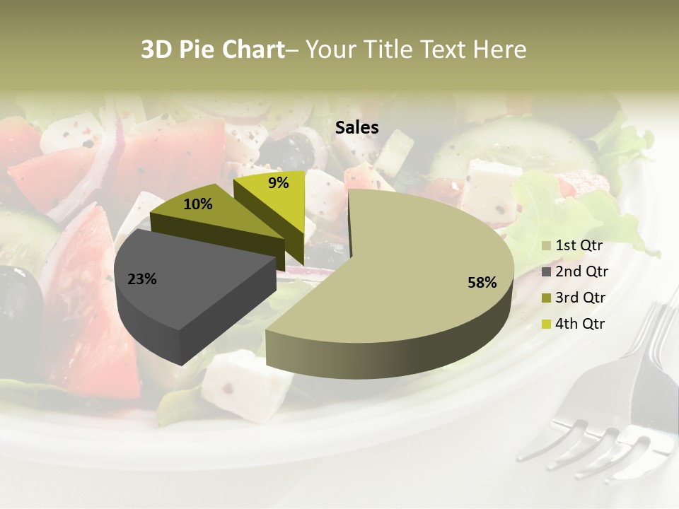 Lettuce Italian Low Fat PowerPoint Template