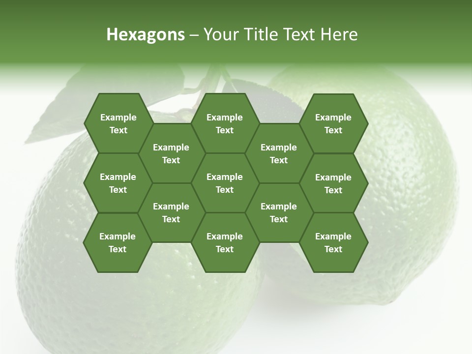 Background White Lime PowerPoint Template