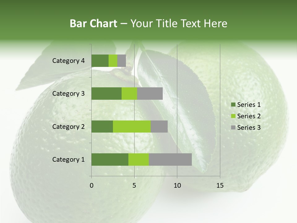 Background White Lime PowerPoint Template