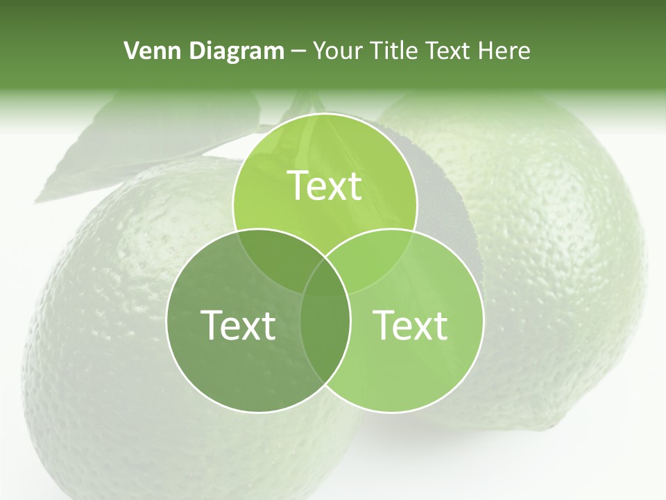 Background White Lime PowerPoint Template