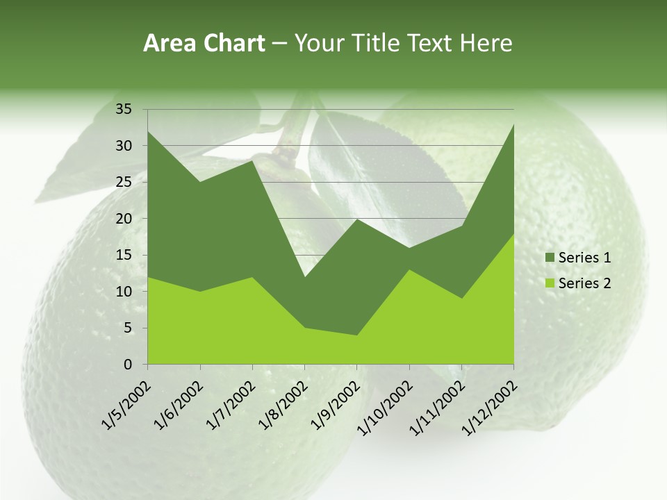 Background White Lime PowerPoint Template