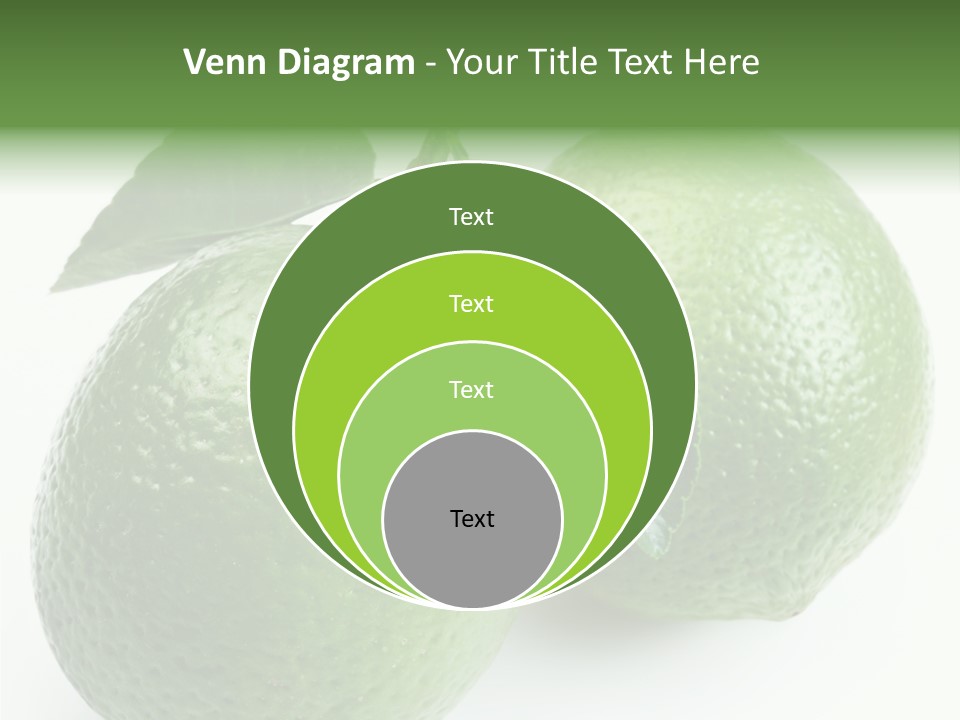 Background White Lime PowerPoint Template