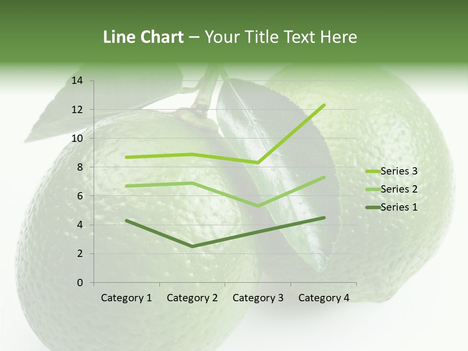 Background White Lime PowerPoint Template