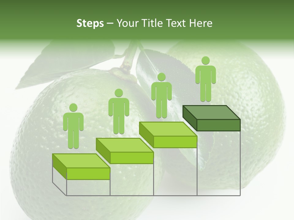 Background White Lime PowerPoint Template