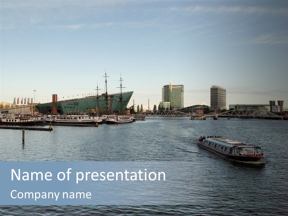 Craft Amsterdam Museum PowerPoint Template