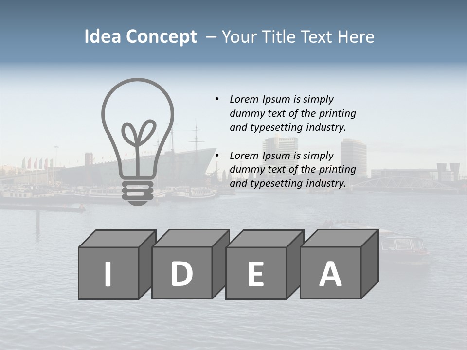 Craft Amsterdam Museum PowerPoint Template