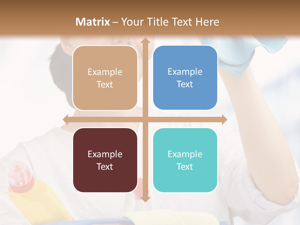 Domestic Female Occupation PowerPoint Template