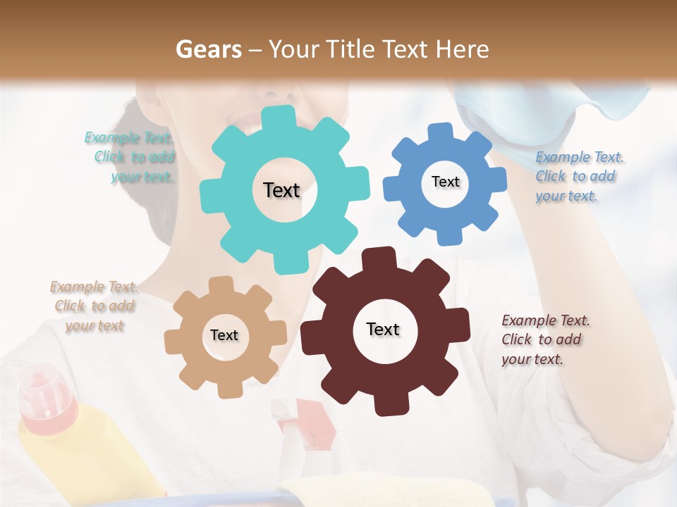 Domestic Female Occupation PowerPoint Template