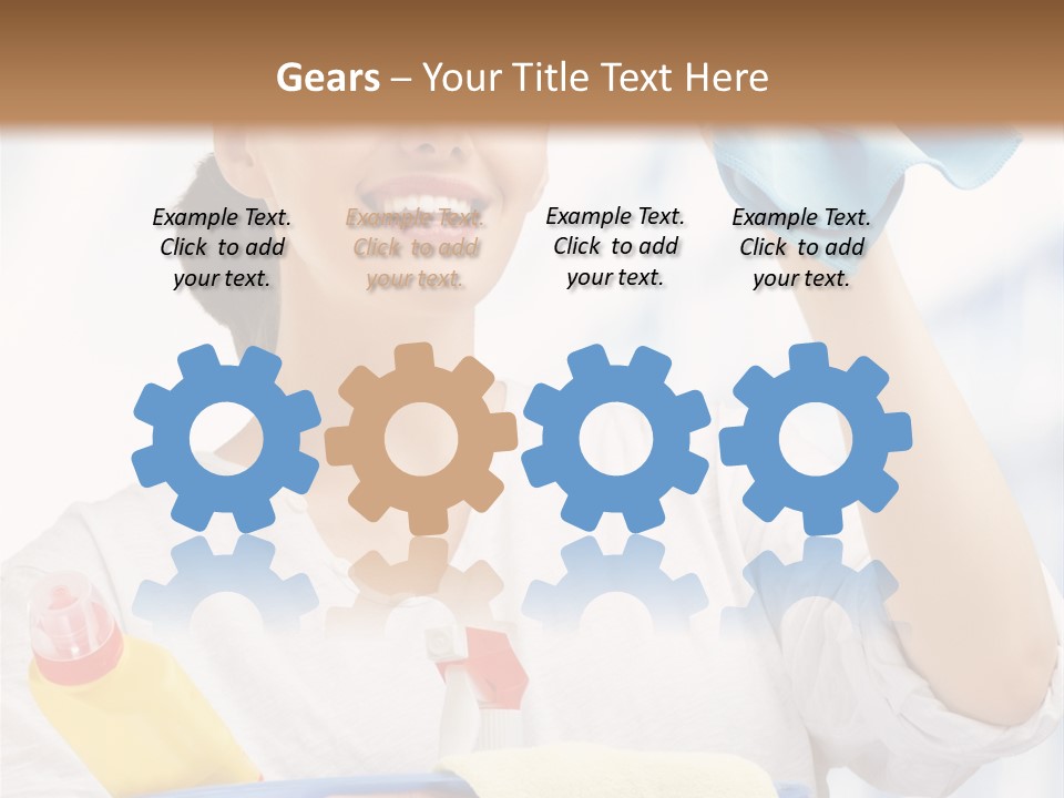 Domestic Female Occupation PowerPoint Template