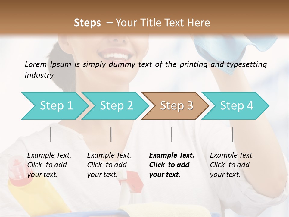 Domestic Female Occupation PowerPoint Template
