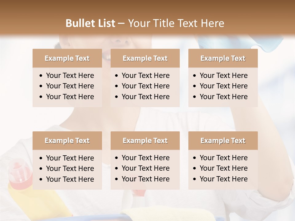 Domestic Female Occupation PowerPoint Template