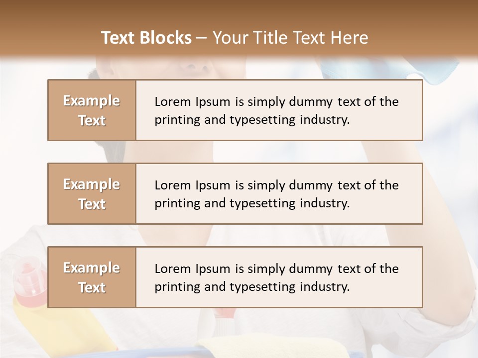 Domestic Female Occupation PowerPoint Template