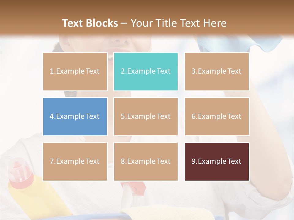 Domestic Female Occupation PowerPoint Template