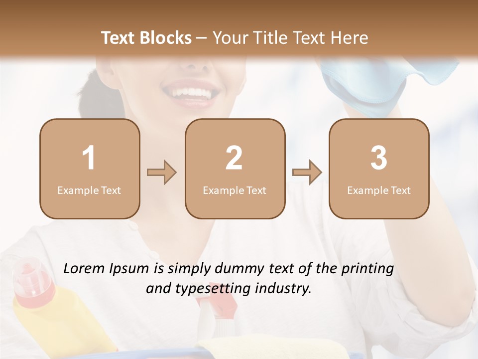Domestic Female Occupation PowerPoint Template