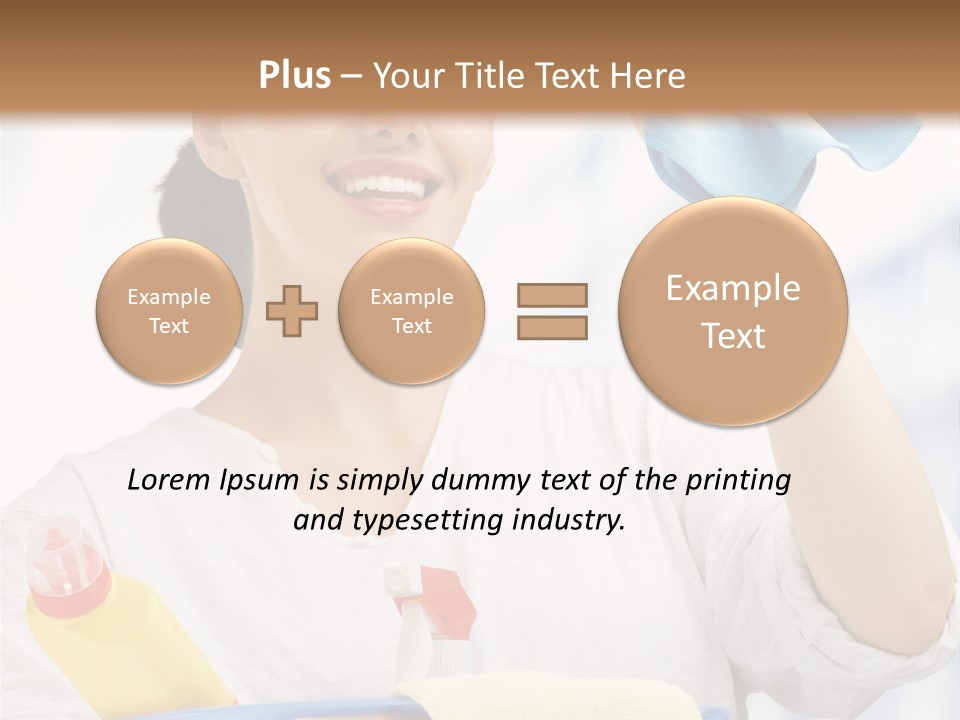 Domestic Female Occupation PowerPoint Template