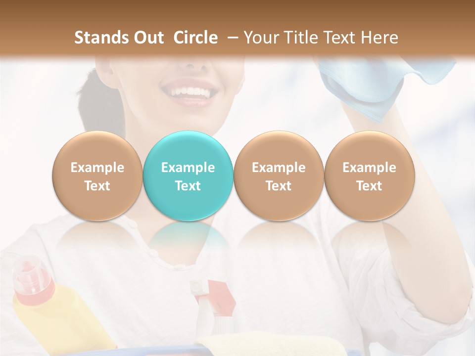 Domestic Female Occupation PowerPoint Template