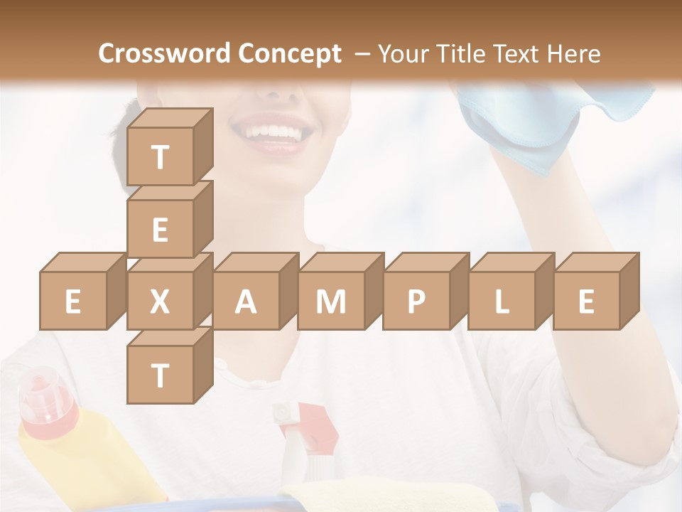 Domestic Female Occupation PowerPoint Template