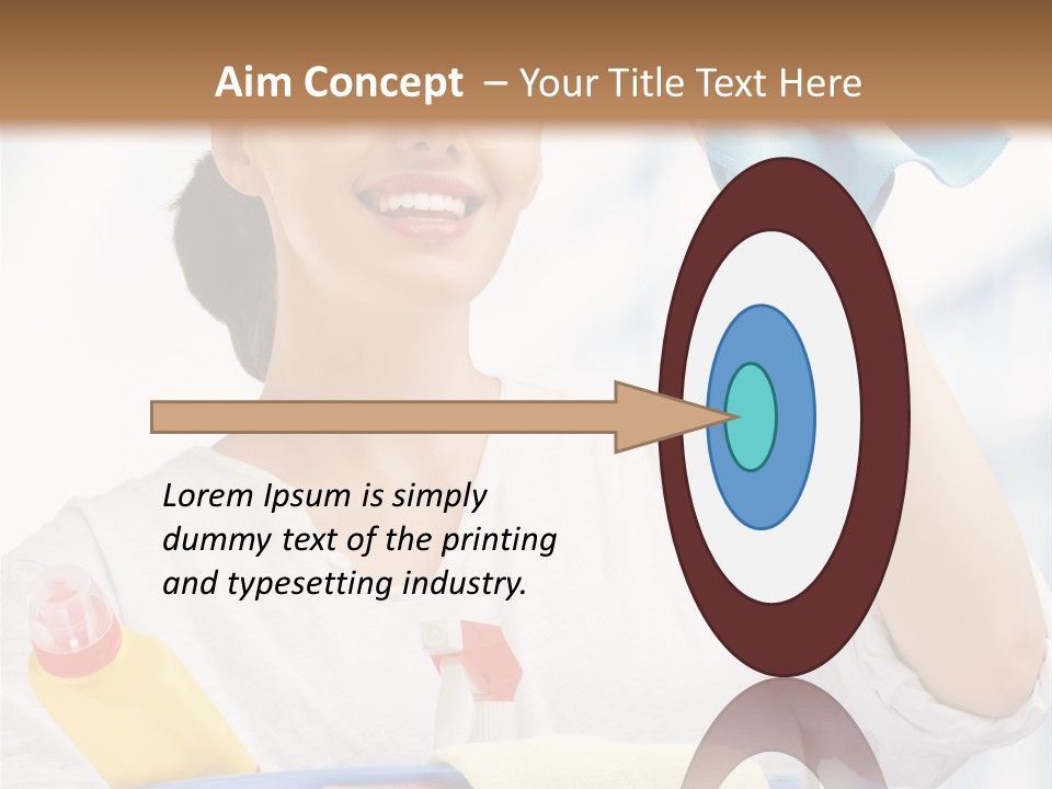 Domestic Female Occupation PowerPoint Template