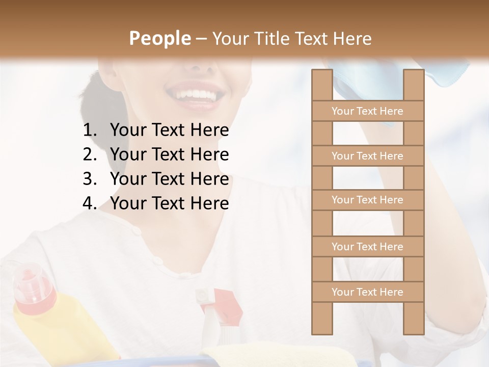 Domestic Female Occupation PowerPoint Template