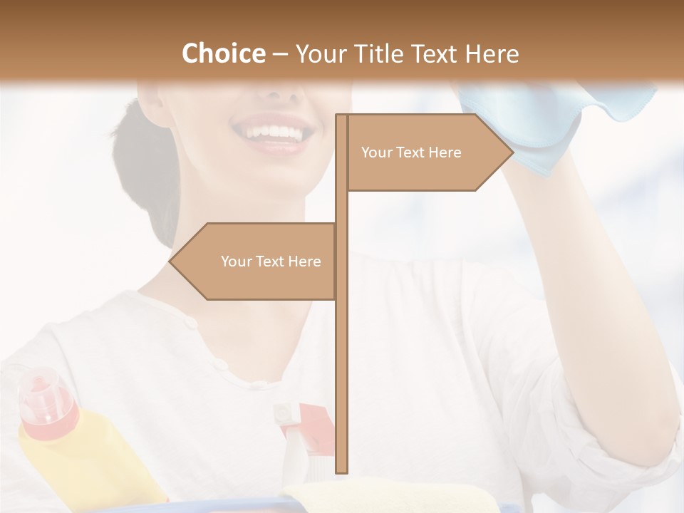 Domestic Female Occupation PowerPoint Template