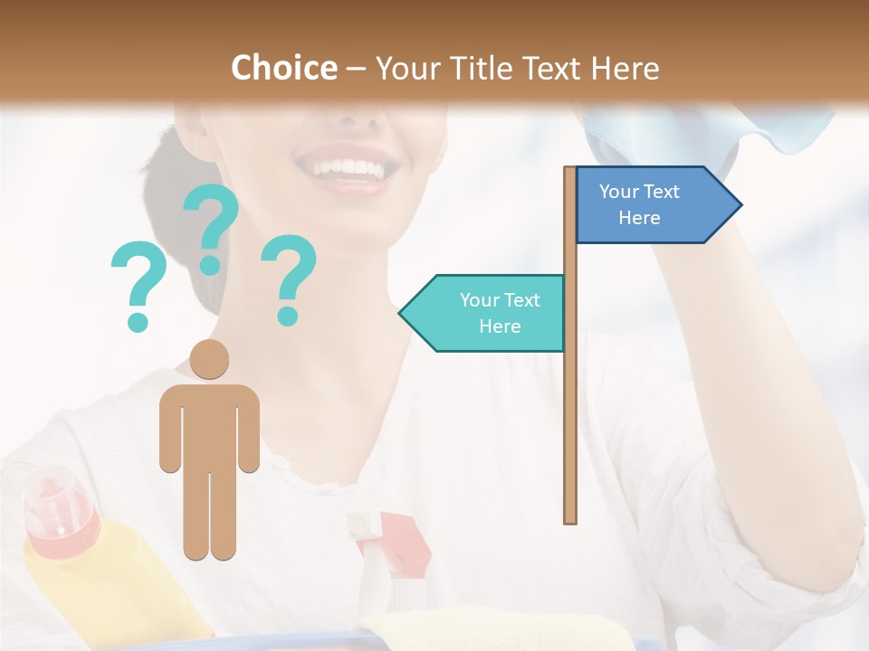 Domestic Female Occupation PowerPoint Template