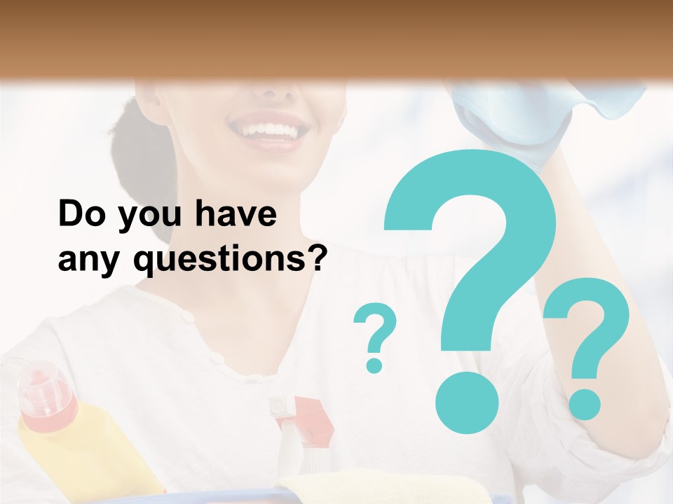 Domestic Female Occupation PowerPoint Template