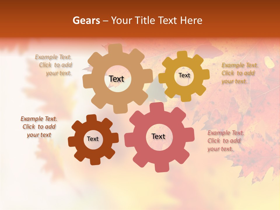 Background Forest Texture PowerPoint Template