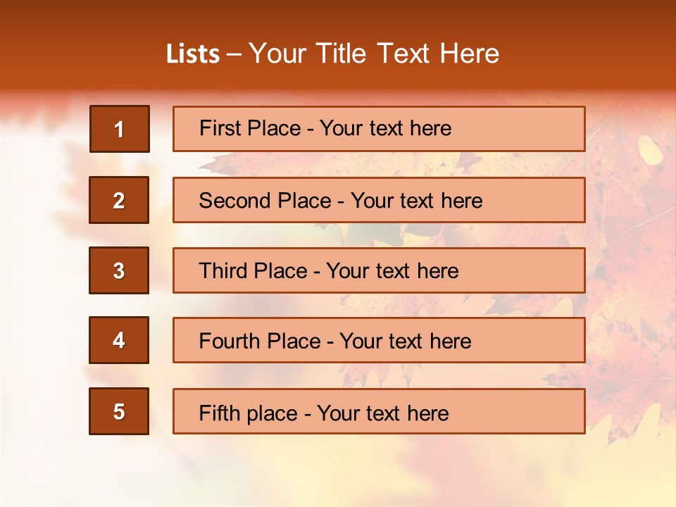 Background Forest Texture PowerPoint Template