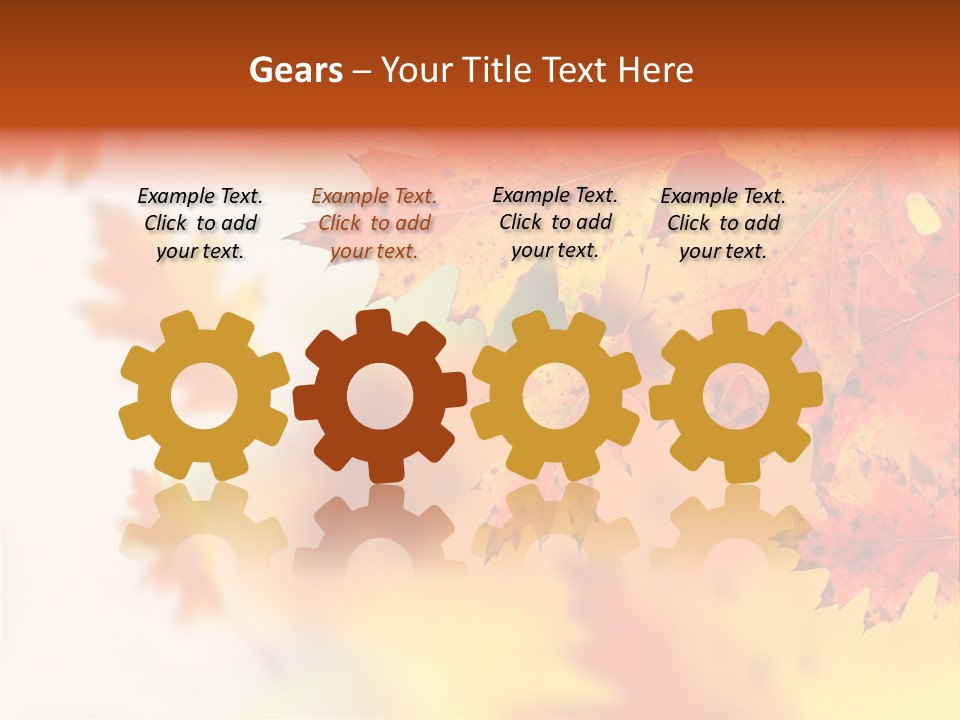 Background Forest Texture PowerPoint Template