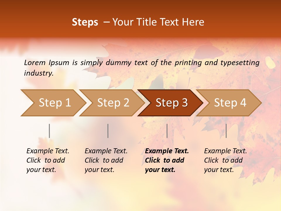 Background Forest Texture PowerPoint Template