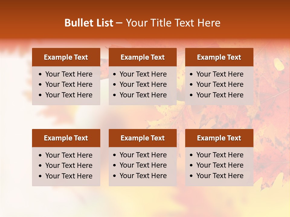 Background Forest Texture PowerPoint Template