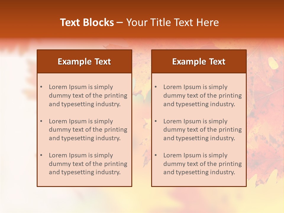 Background Forest Texture PowerPoint Template