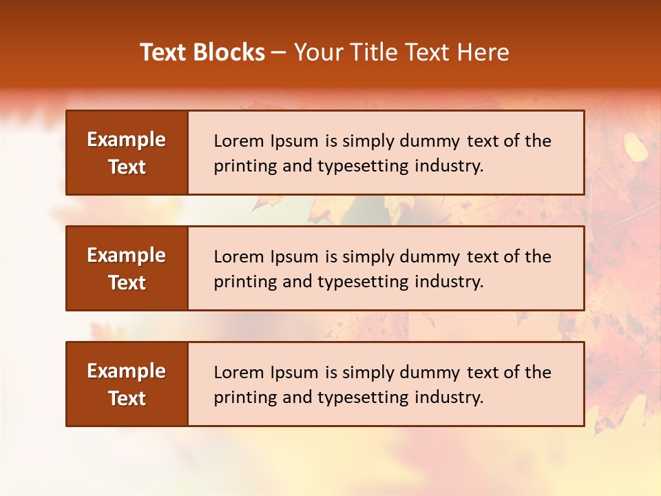 Background Forest Texture PowerPoint Template