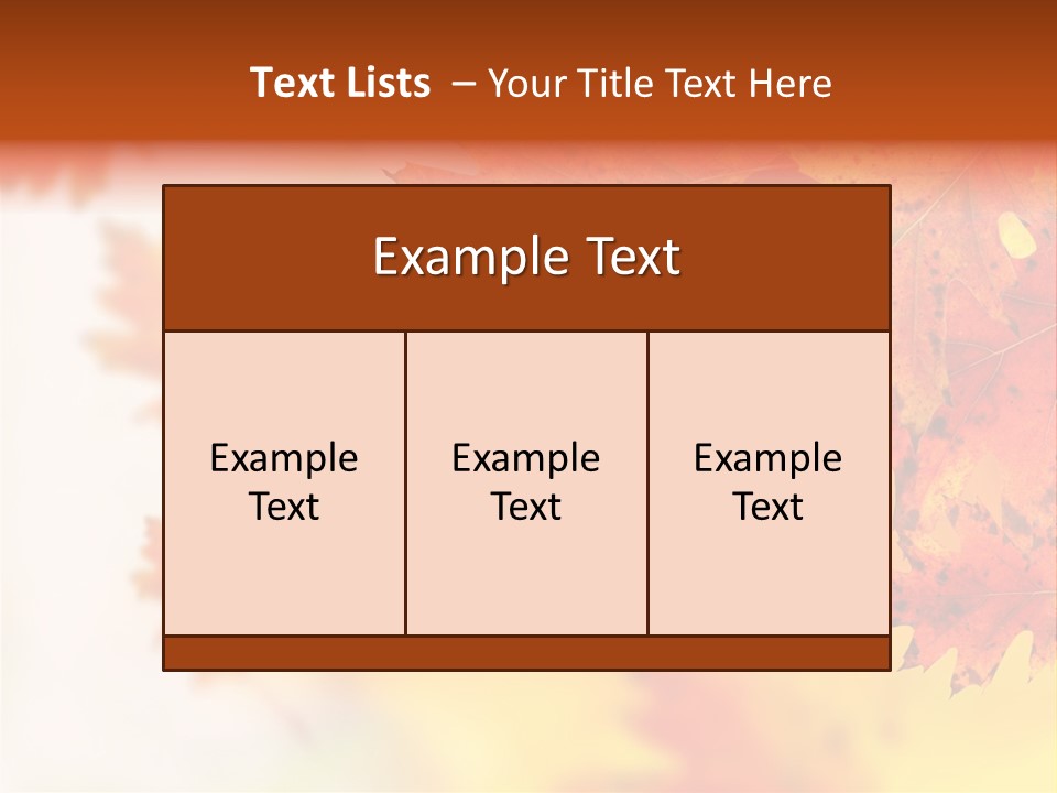 Background Forest Texture PowerPoint Template