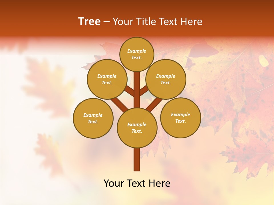 Background Forest Texture PowerPoint Template