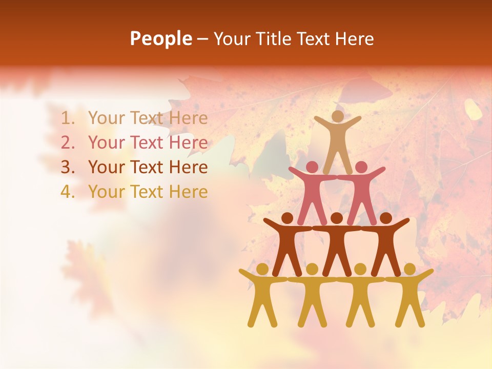 Background Forest Texture PowerPoint Template