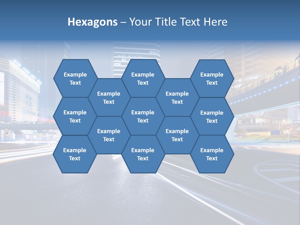 Movement District Tower PowerPoint Template