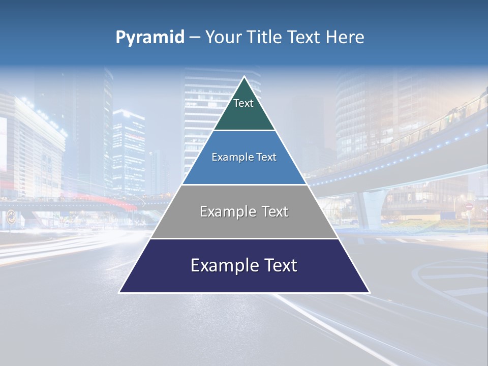 Movement District Tower PowerPoint Template