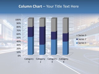 Movement District Tower PowerPoint Template