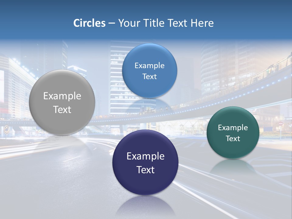 Movement District Tower PowerPoint Template