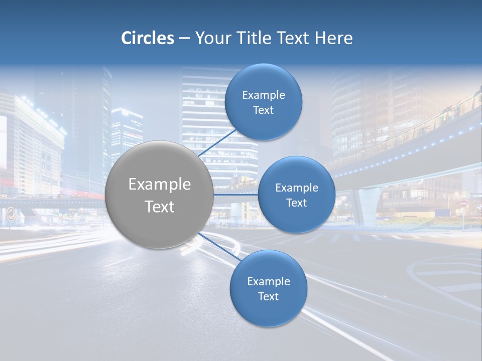 Movement District Tower PowerPoint Template