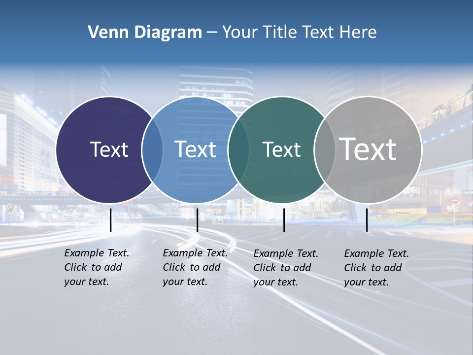 Movement District Tower PowerPoint Template