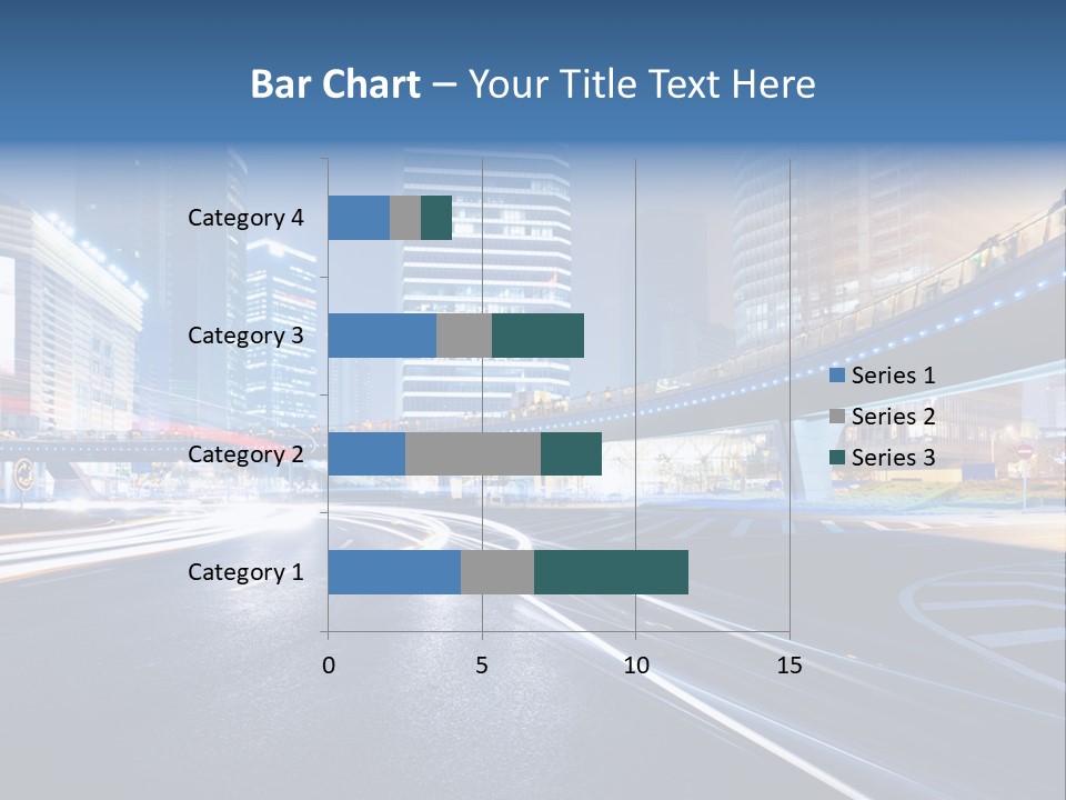 Movement District Tower PowerPoint Template