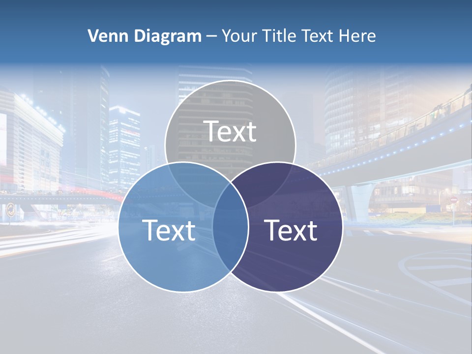 Movement District Tower PowerPoint Template