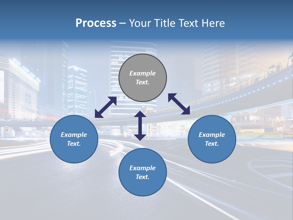 Movement District Tower PowerPoint Template